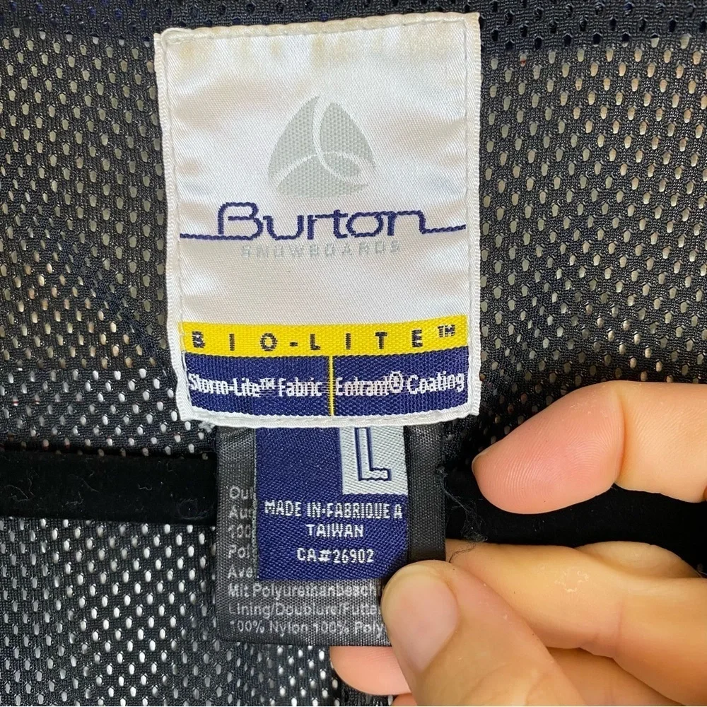 VINTAGE 90s BURTON Men’s Snowboard Coat Jacket size Large